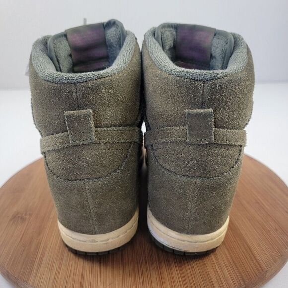 Nike Dunk Sky Hi Hidden Wedge Olive Green Sneakers 528899-200 Women's Shoe's 9.5 - Picture 8 of 14